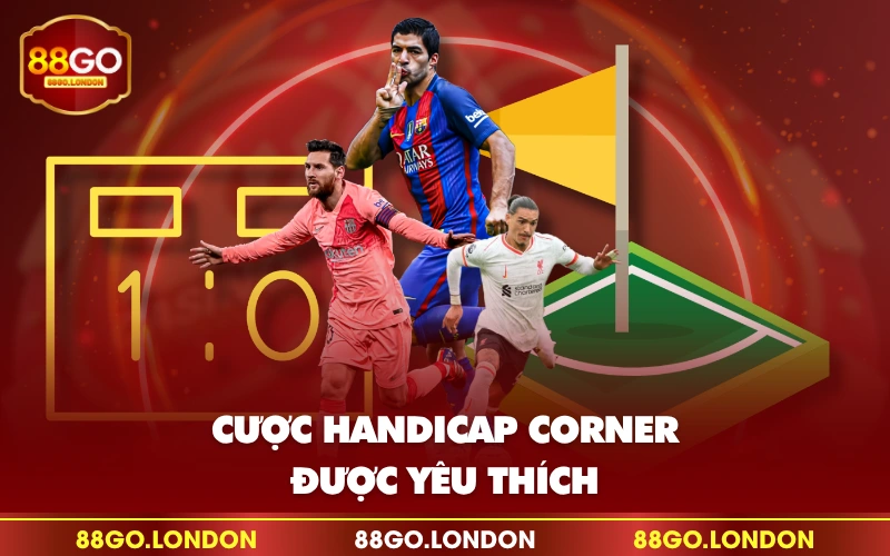 Cược Handicap Corner được yêu thích