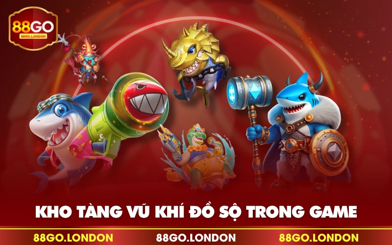 Kho tàng vũ khí đồ sộ trong game Kho tàng vũ khí đồ sộ trong game